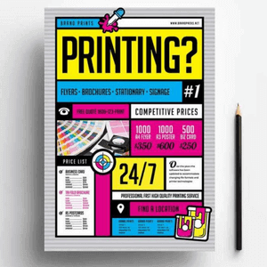 A4 Poster Printing
